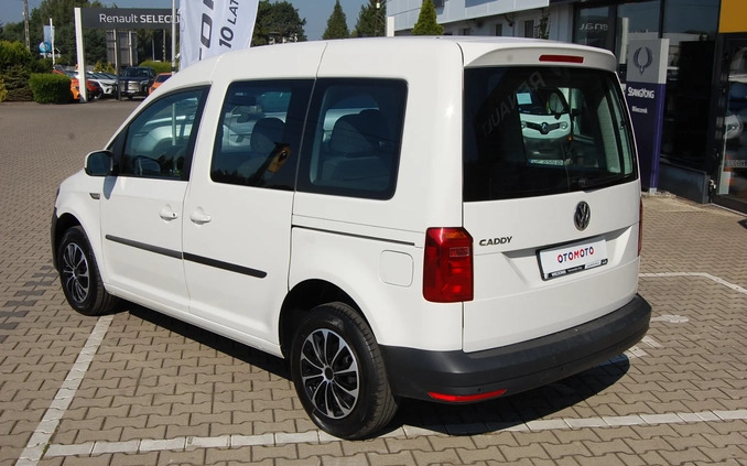 Volkswagen Caddy cena 62999 przebieg: 172000, rok produkcji 2019 z Poniatowa małe 121